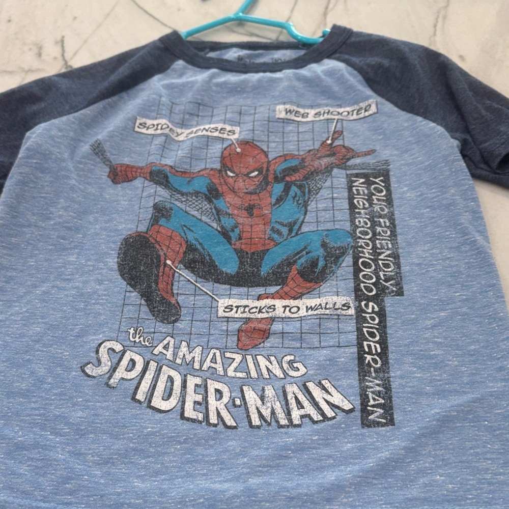 Spider-Man Graphic Raglan Tee